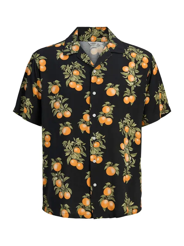 JJ Rebel JJ Rebel Srajca 'JREBFRESH'  oliva / oranžna / črna