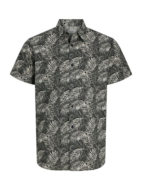 JJ Rebel JJ Rebel Srajca 'JREBVERDANT'  črna / off-bela