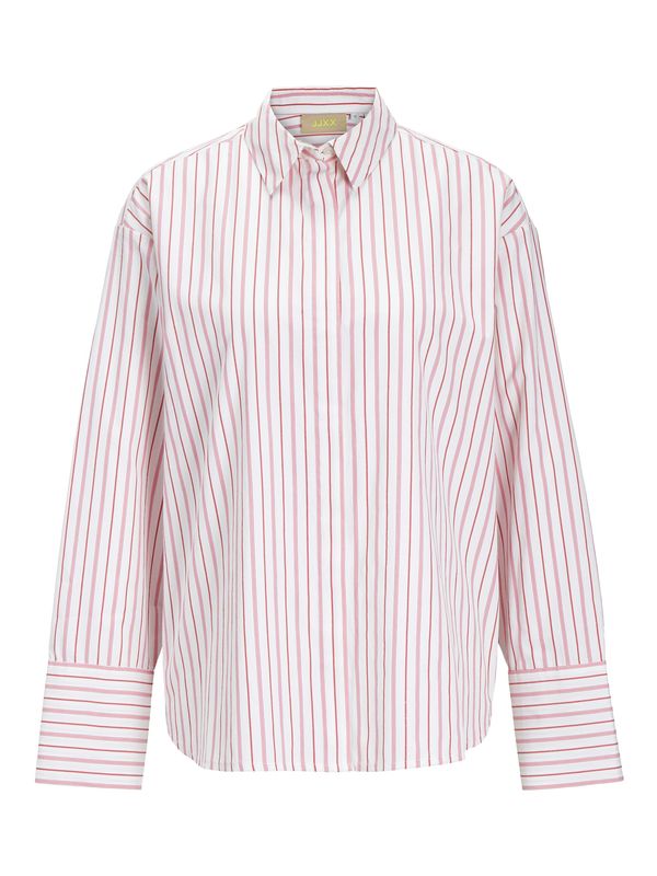 JJXX JJXX Bluza 'JXCARO'  svetlo roza / rdeča / bela