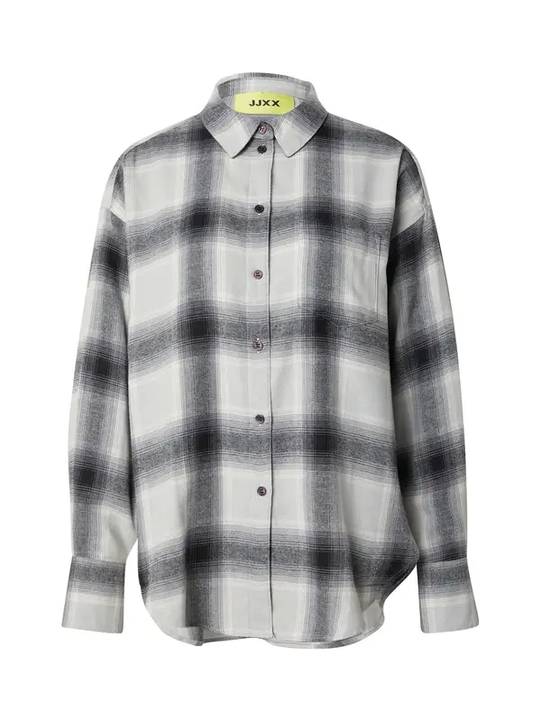 JJXX JJXX Bluza 'JXJamie'  svetlo siva / črna