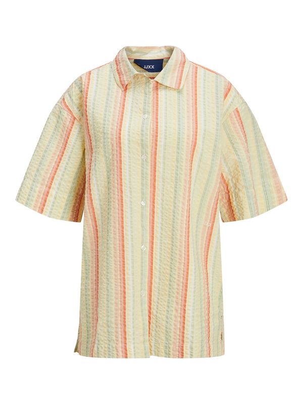 JJXX JJXX Bluza 'JXLIVA'  pesek / pastelno zelena / oranžna