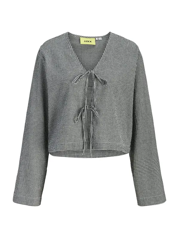 JJXX JJXX Bluza 'JXZOE'  črna / bela