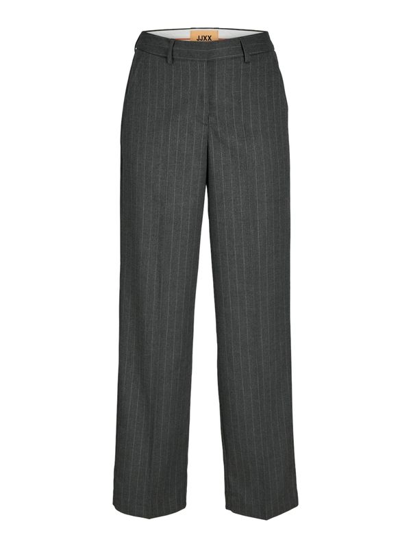 JJXX JJXX Hlače  temno siva / bela