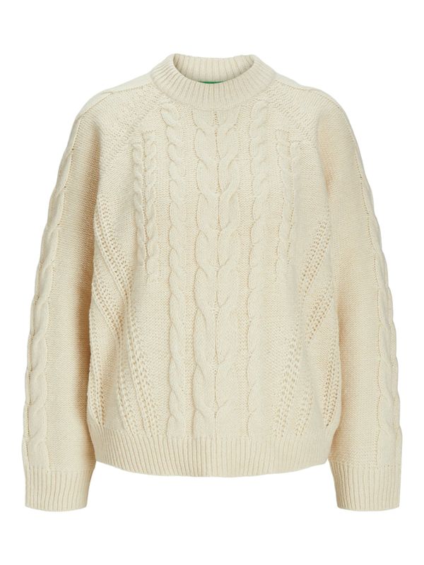 JJXX JJXX Pulover 'JXJosie'  volneno bela