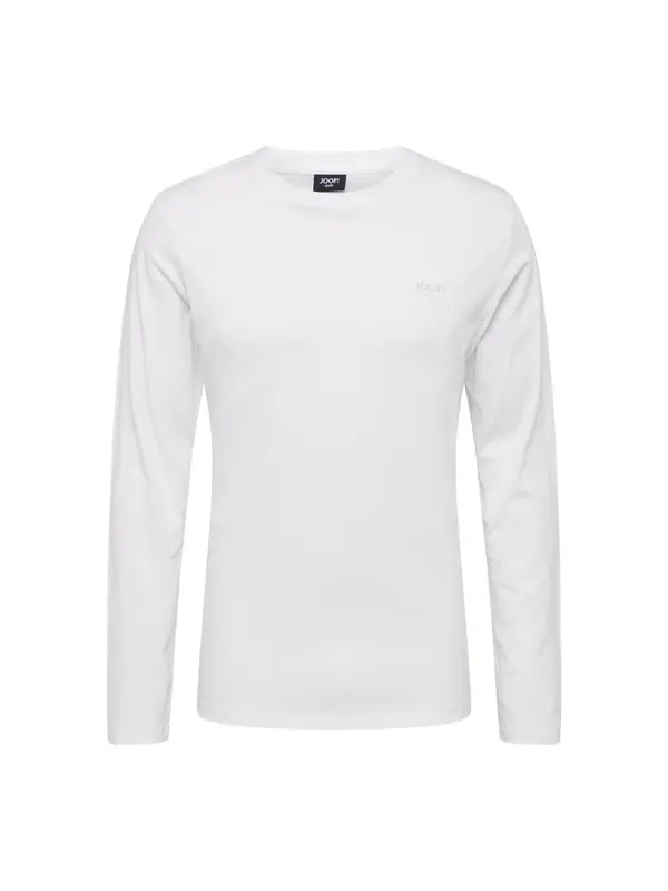 JOOP! Jeans JOOP! Jeans Majica 'Alphis'  svetlo siva / bela