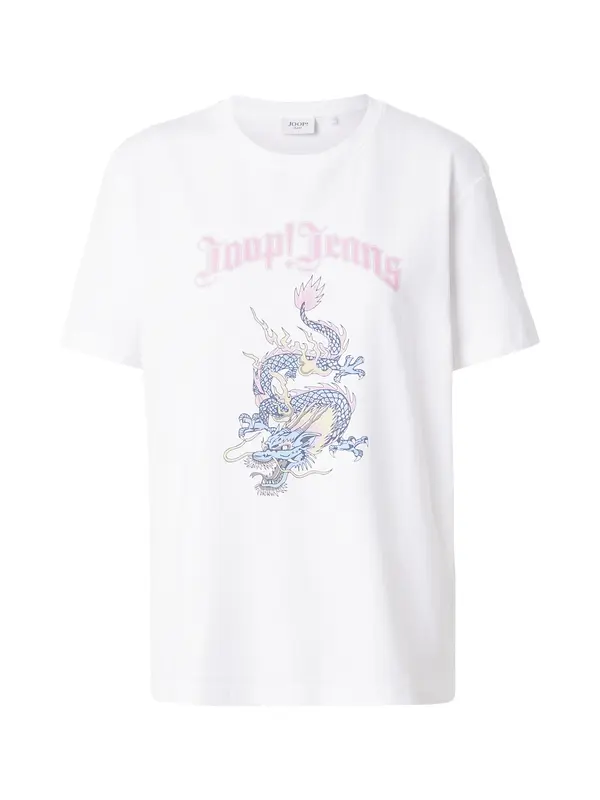 JOOP! Jeans JOOP! Jeans Majica  svetlo modra / rumena / roza / bela