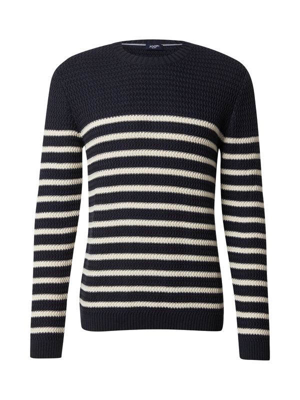 JOOP! Jeans JOOP! Jeans Pulover 'Gerono'  marine / bela