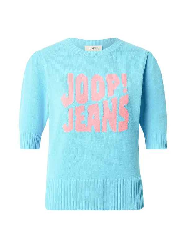 JOOP! Jeans JOOP! Jeans Pulover 'Kalama'  azur / svetlo roza