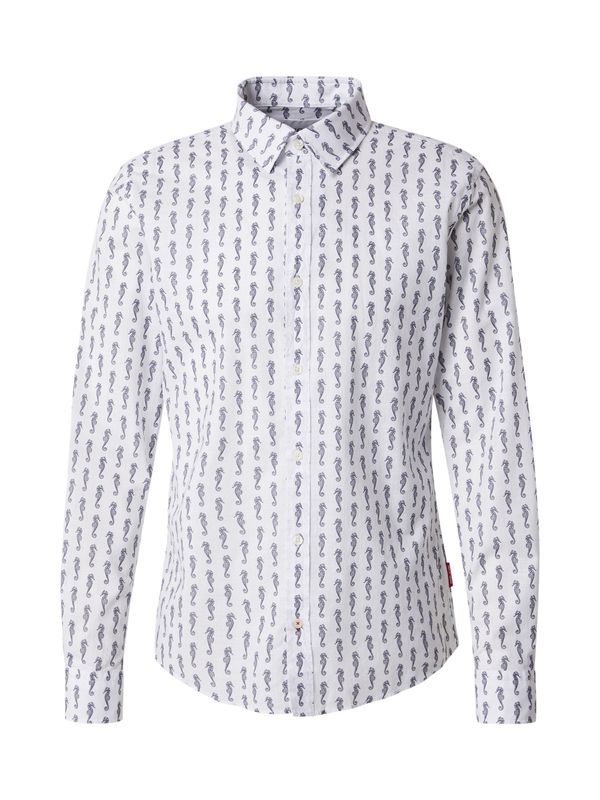 JOOP! Jeans JOOP! Jeans Srajca '138Hanson3'  kremna / temno siva