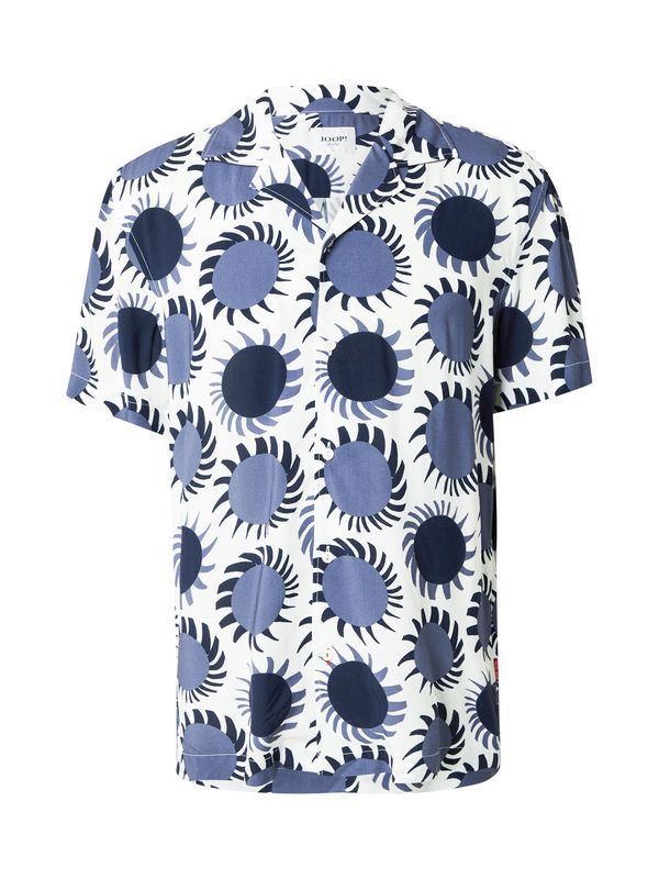 JOOP! Jeans JOOP! Jeans Srajca 'Hanes'  modra / marine / off-bela