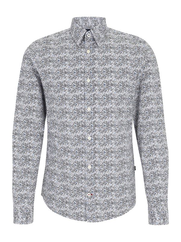 JOOP! Jeans JOOP! Jeans Srajca 'Hanson'  marine / svetlo modra / bela