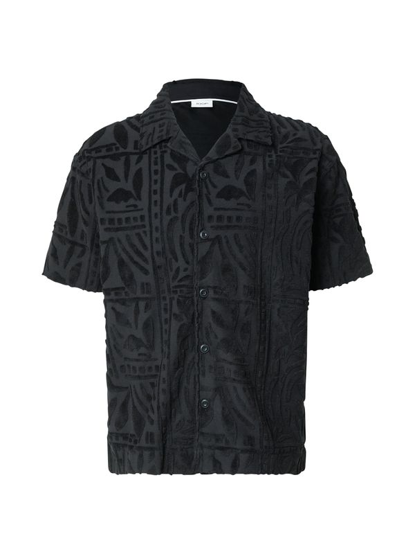 JOOP! Jeans JOOP! Jeans Srajca 'Isidor'  črna / pegasto črna