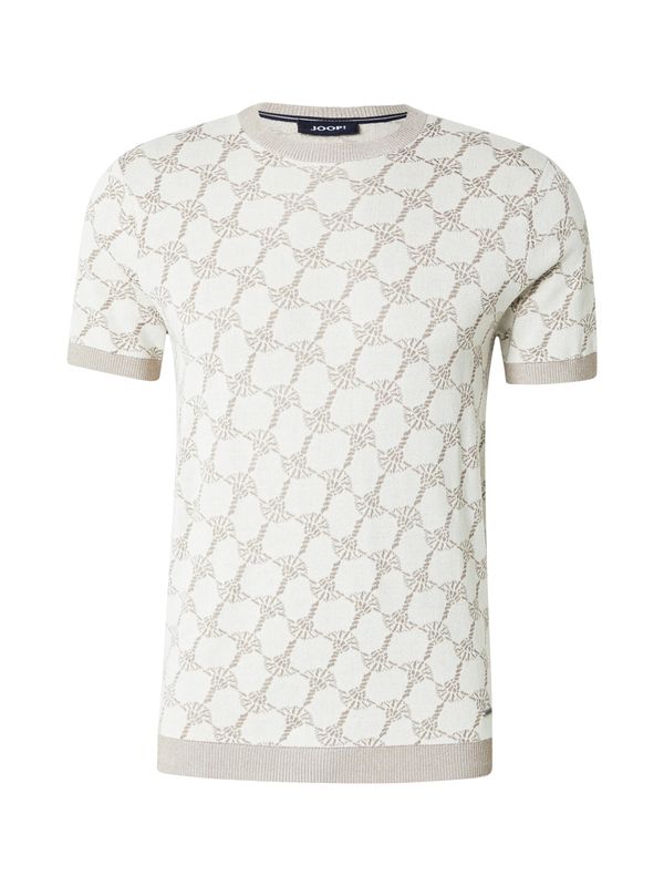 JOOP! JOOP! Majica 'Ravao'  temno bež / bela
