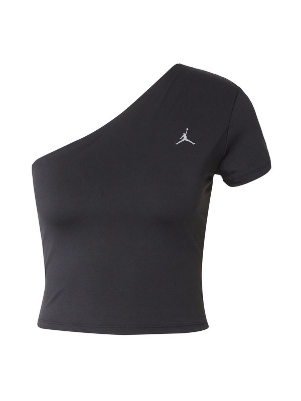 Jordan Jordan Funkcionalna majica 'ASYM'  svetlo siva / črna