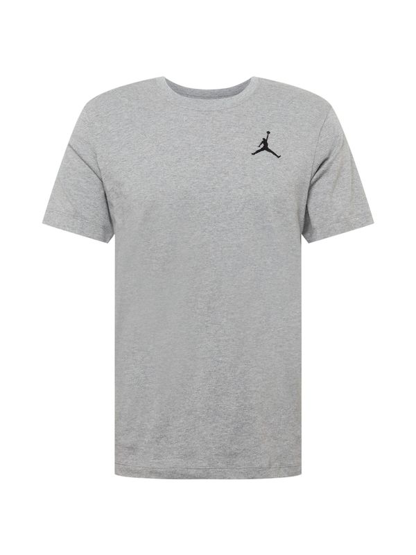 Jordan Jordan Funkcionalna majica 'Jumpman'  pegasto siva / črna
