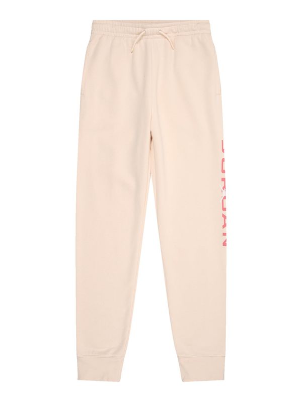 Jordan Jordan Hlače 'BASELINE'  svetlo bež / eozin / bela