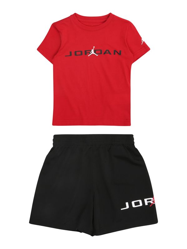 Jordan Jordan Komplet 'BASLEINE'  rdeča / črna / bela