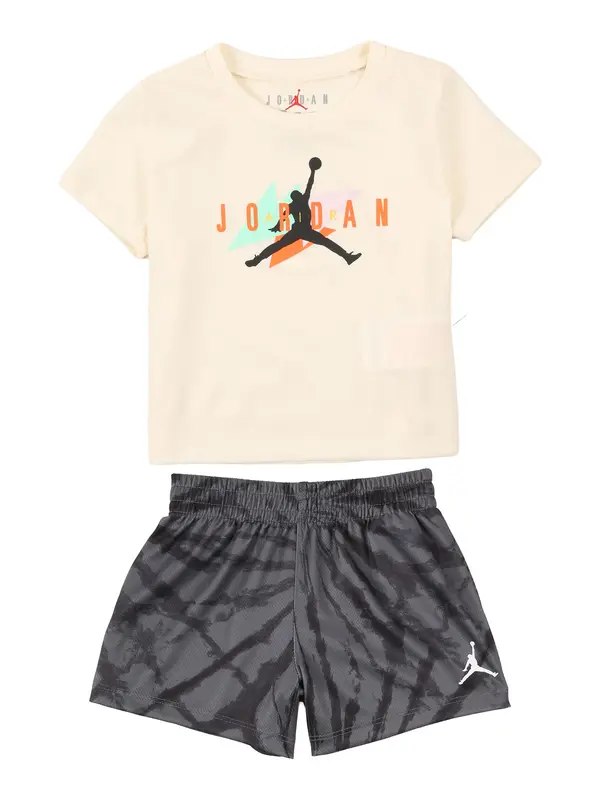 Jordan Jordan Komplet 'FESTIVAL'  svetlo bež / antracit / oranžna / črna