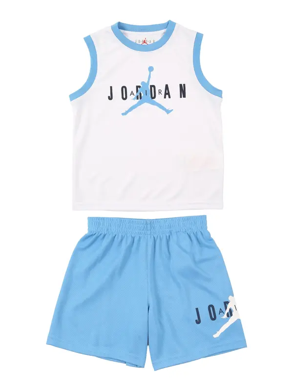 Jordan Jordan Komplet  kraljevo modra / črna / bela