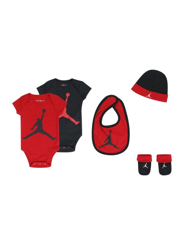Jordan Jordan Komplet  ognjeno rdeča / črna