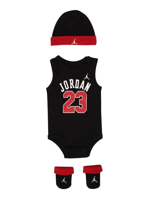 Jordan Jordan Komplet  rdeča / črna / bela
