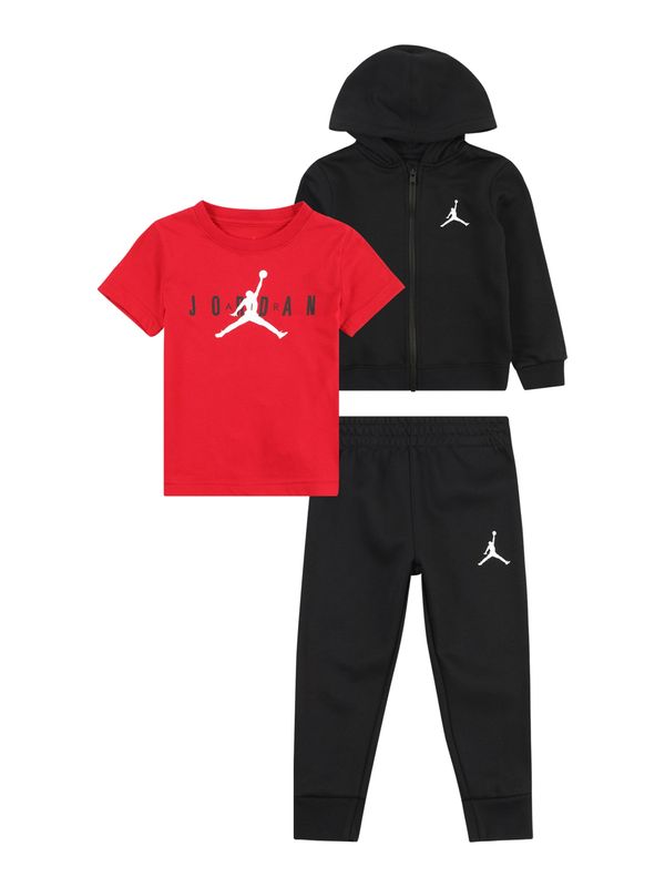 Jordan Jordan Komplet  rdeča / črna / bela