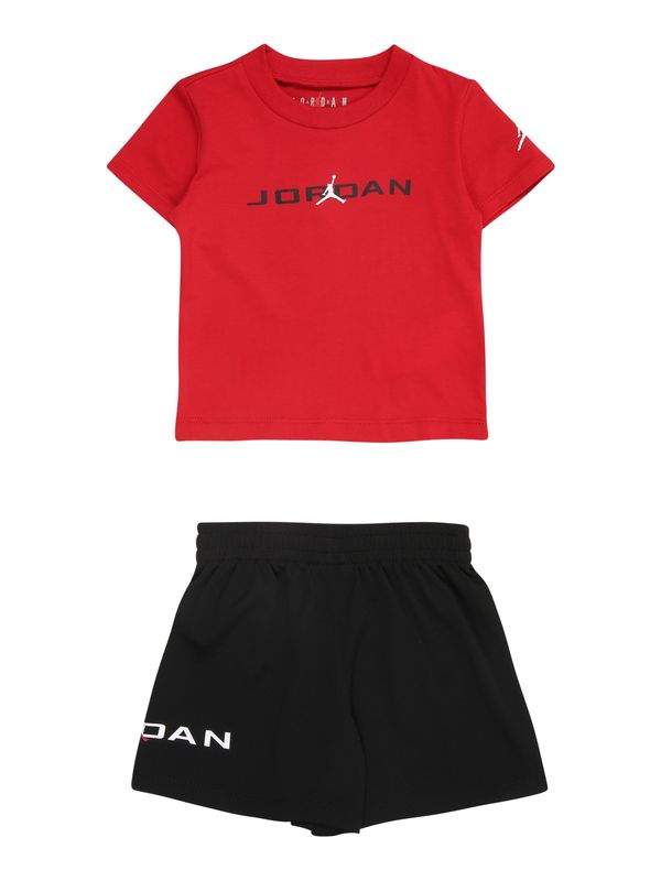 Jordan Jordan Komplet  rdeča / črna / off-bela