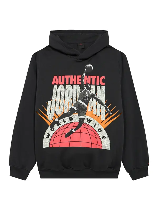 Jordan Jordan Majica 'AUTHENTIC'  svetlo siva / oranžna / malina / črna