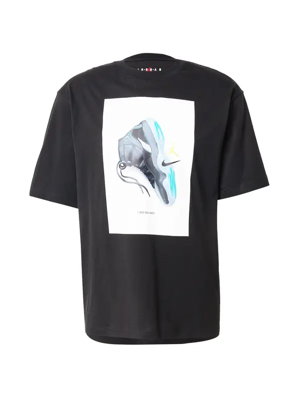 Jordan Jordan Majica 'BRK AJ11 AD'  opal / neonsko modra / črna / bela