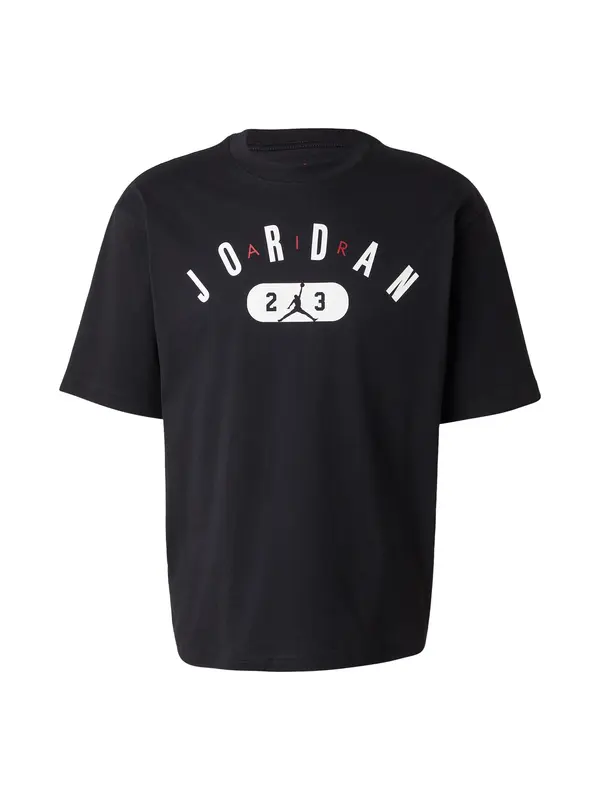 Jordan Jordan Majica 'CITY'  črna / bela