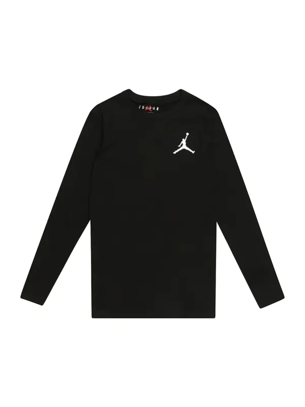 Jordan Jordan Majica  črna / bela