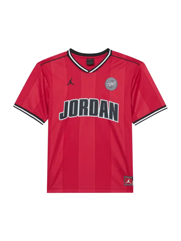 Jordan Jordan Majica  dimno-siva / rdeča / črna / bela
