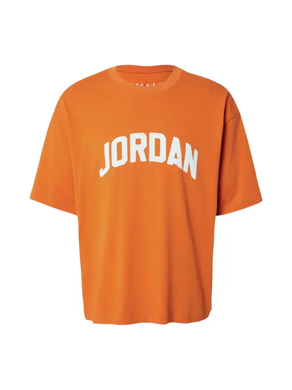 Jordan Jordan Majica 'ESS'  oranžna / bela