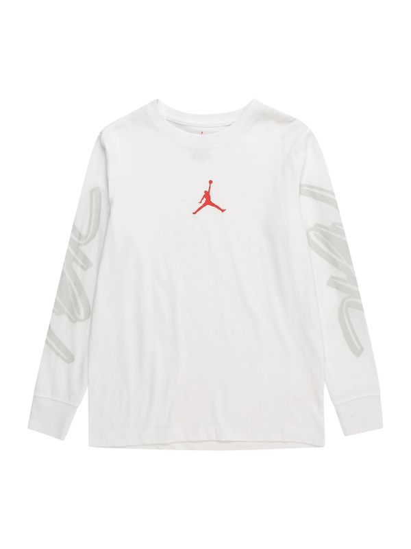 Jordan Jordan Majica 'FLIGHT'  siva / rdeča / bela