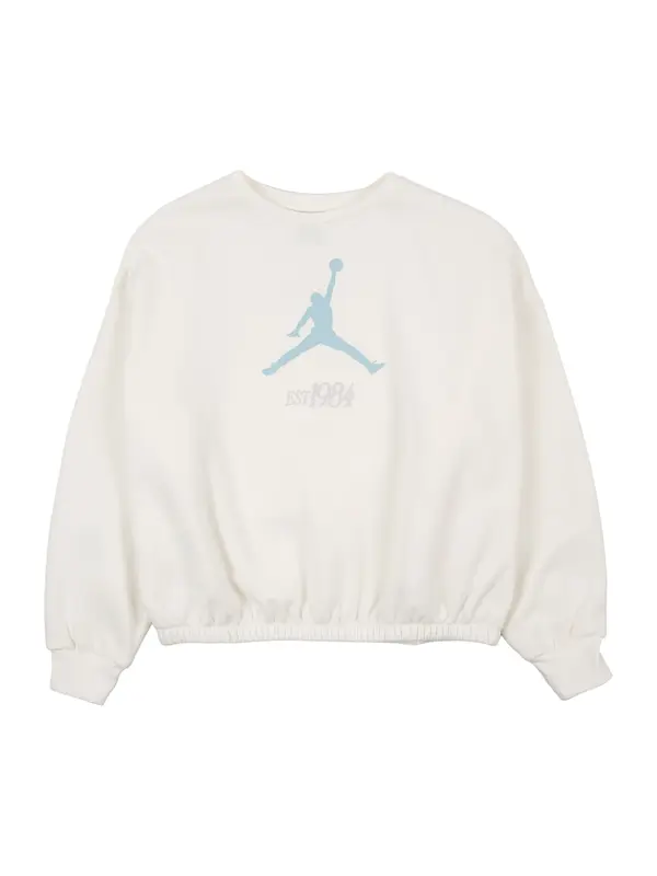 Jordan Jordan Majica 'JUMPMAN CLUB'  svetlo modra / temno siva / off-bela