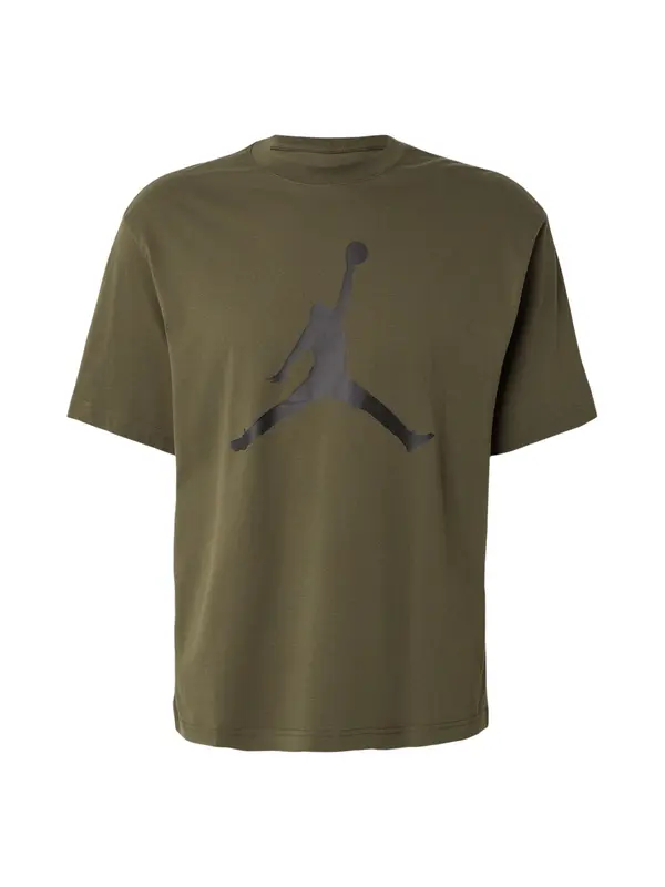 Jordan Jordan Majica 'JUMPMAN'  oliva / črna