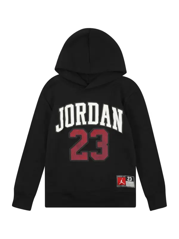 Jordan Jordan Majica  karminsko rdeča / črna / bela