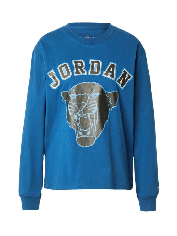 Jordan Jordan Majica  kraljevo modra / svetlo modra / črna / bela