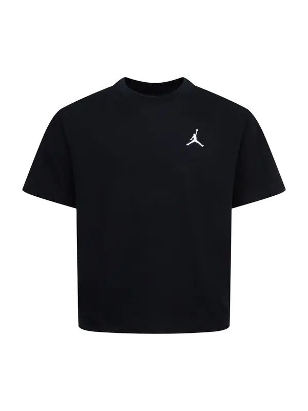 Jordan Jordan Majica 'MJ BRKLYN ESSENTIALS'  črna / bela