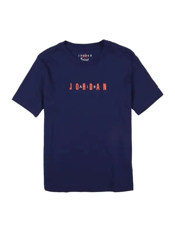 Jordan Jordan Majica  mornarska / svetlo oranžna
