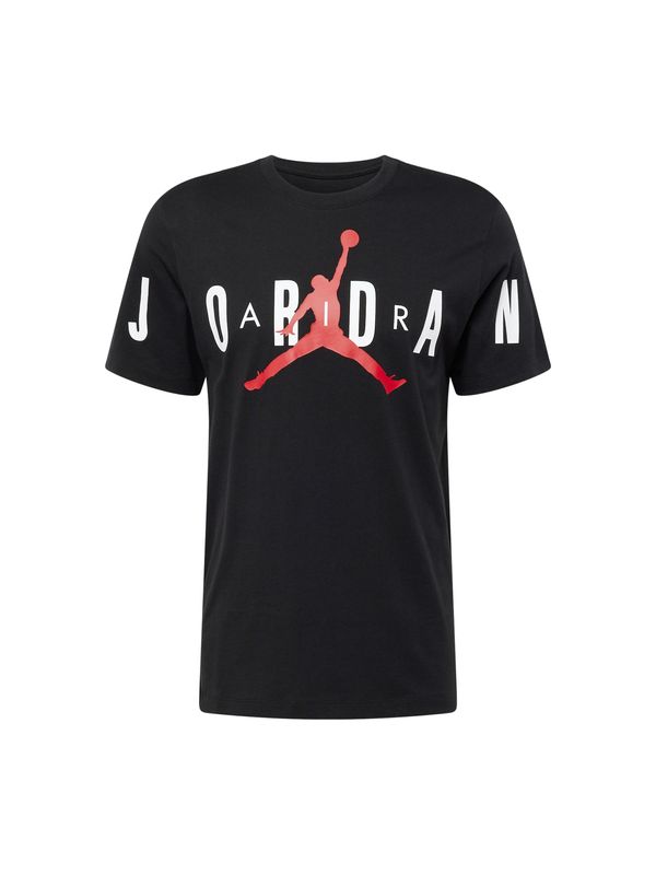 Jordan Jordan Majica  ognjeno rdeča / črna / bela