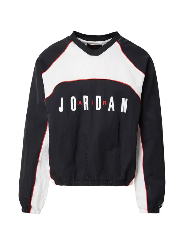 Jordan Jordan Majica  rdeča / črna / bela