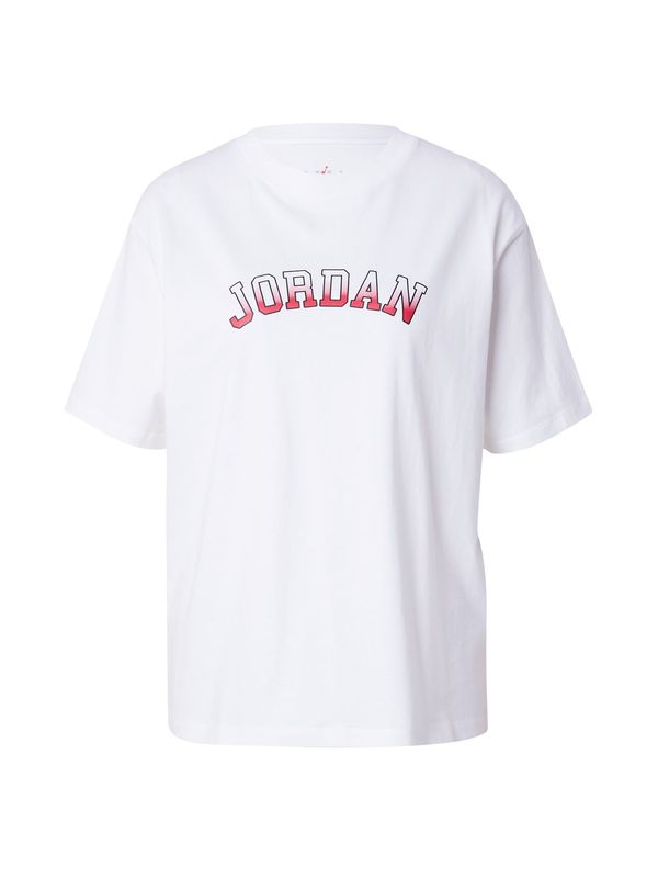 Jordan Jordan Majica  rdeča / črna / bela