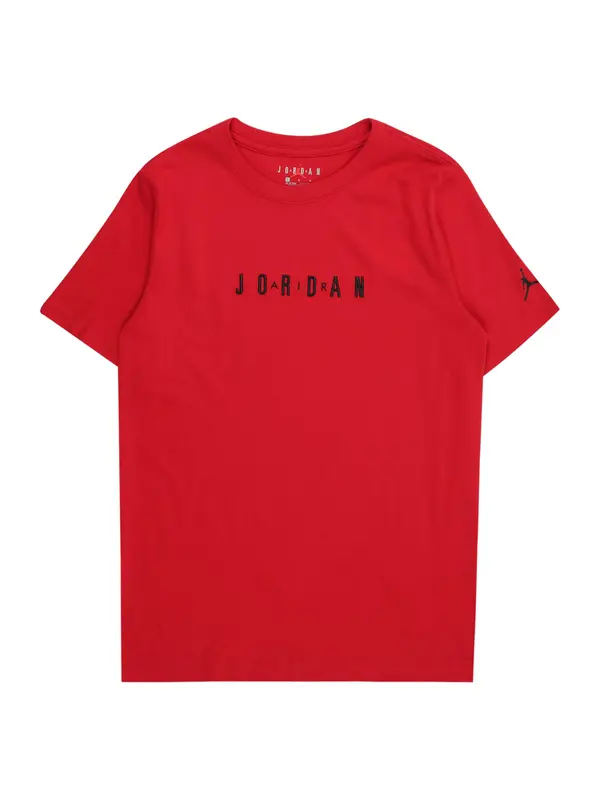Jordan Jordan Majica  rdeča / črna