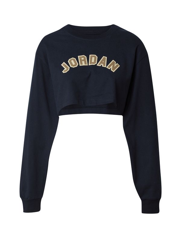 Jordan Jordan Majica  rjava / svetlo rjava / črna