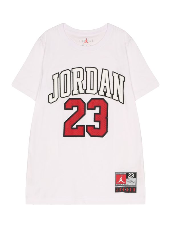 Jordan Jordan Majica  siva / rdeča / črna / bela