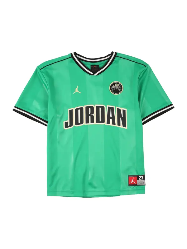 Jordan Jordan Majica  svetlo rumena / limeta / črna / bela