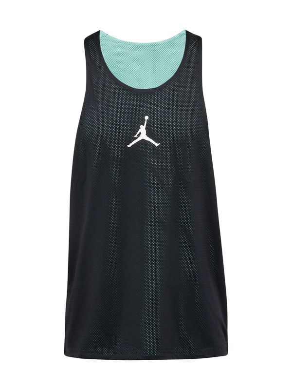 Jordan Jordan Majica  turkizna / črna / bela