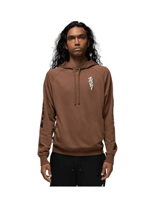 Jordan Jordan Majica 'Zion'  rjava / siva / bela