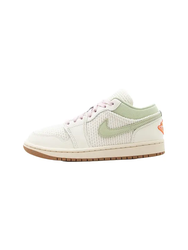 Jordan Jordan Nizke superge 'Air Jordan 1'  kremna / pastelno zelena